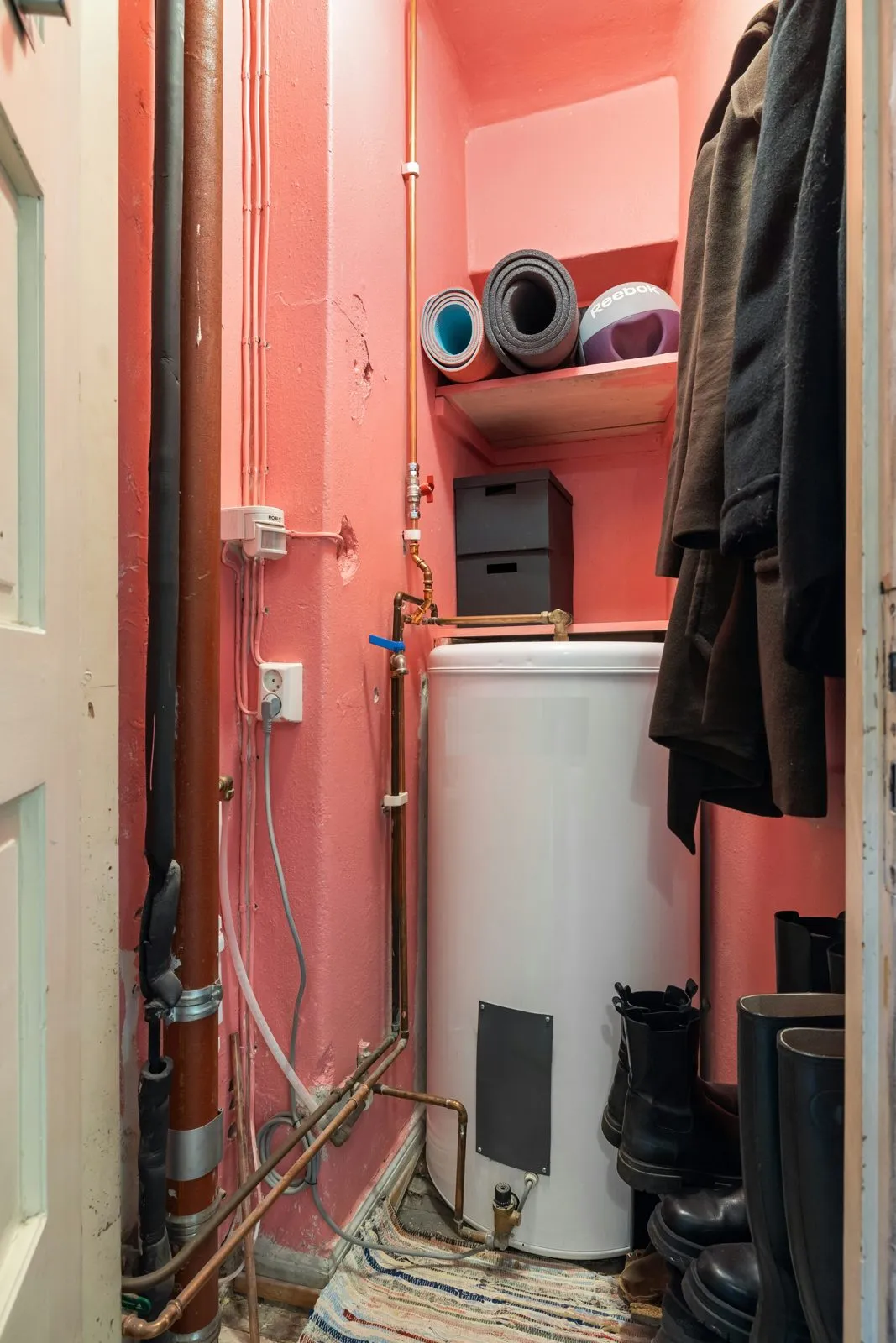Termotanque instalado